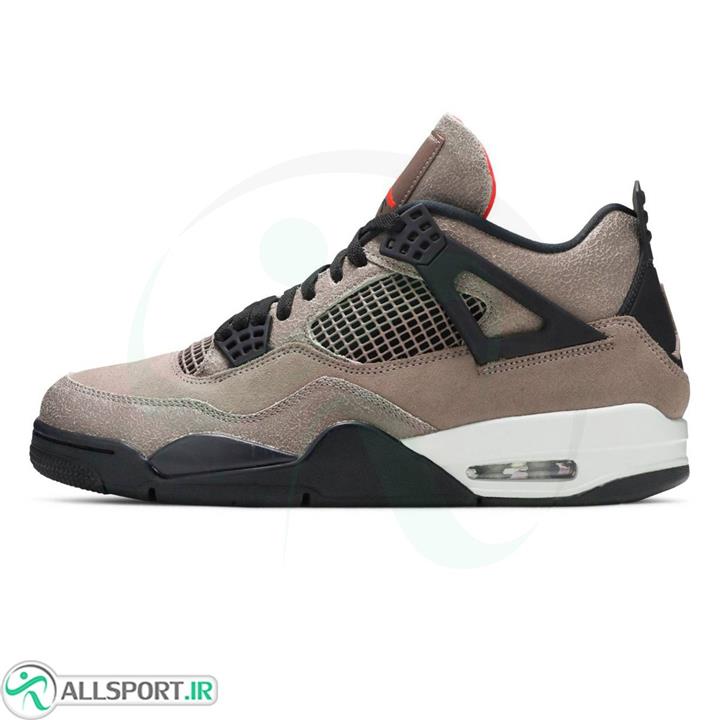 کفش بسکتبال نایک طرح اصلی Nike Air Jordan 4 Retro SE Brown Black